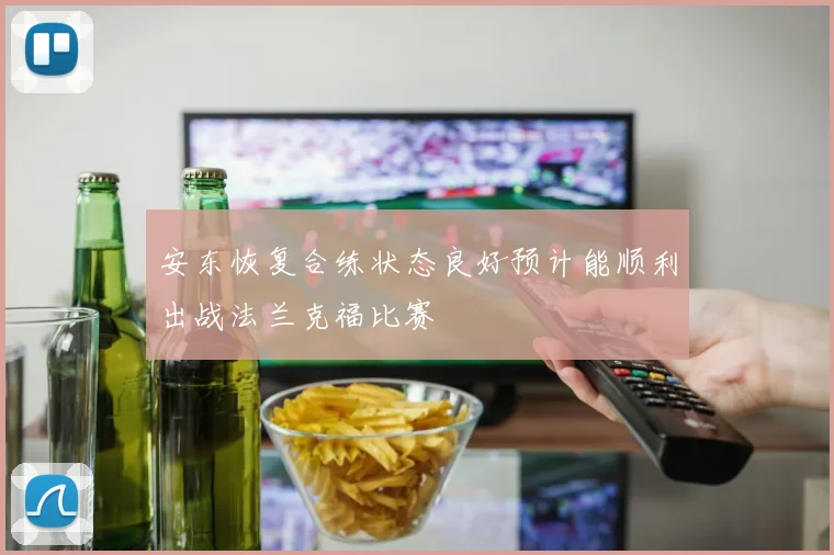 安东恢复合练状态良好预计能顺利出战法兰克福比赛